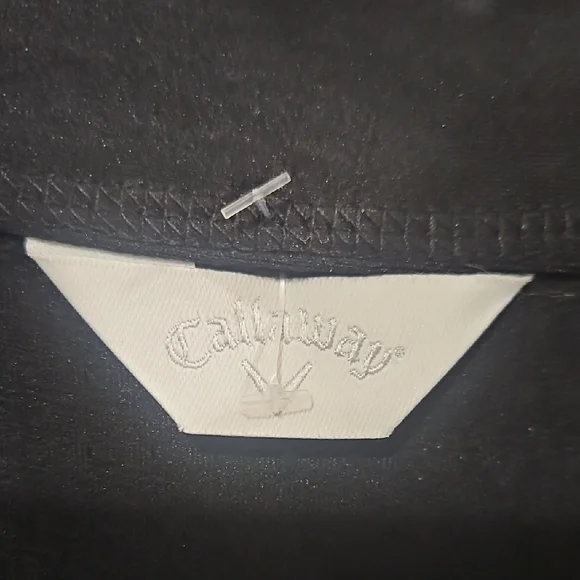 Callaway Black‎ Women's Zip-Up Top Size Large - Picture 2 of 6